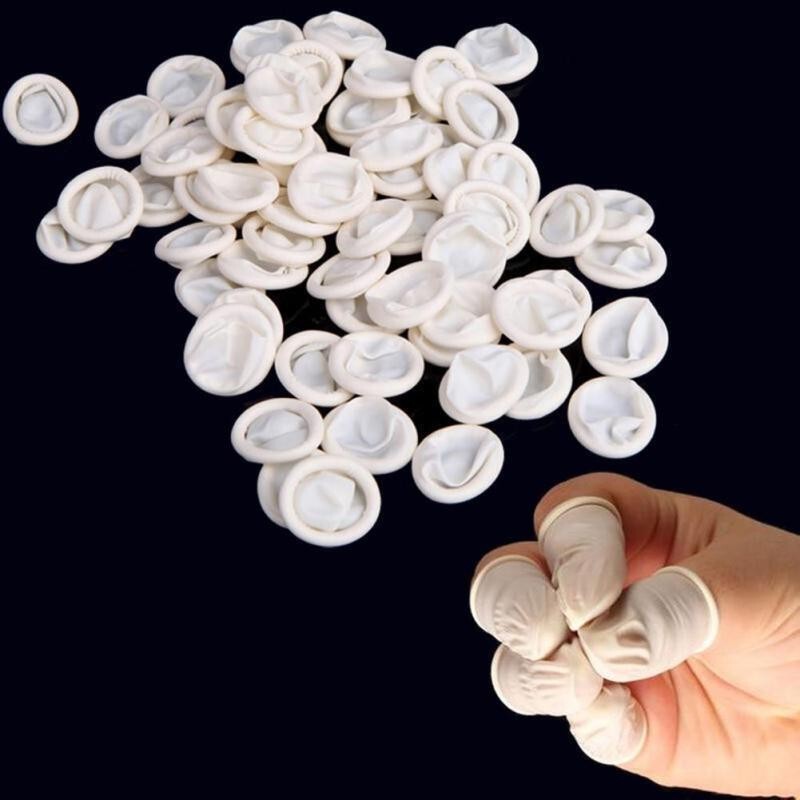 500 Pcs Dental Disposable Sleeve Latex Scaler Finger Handpiece Sheath Protective