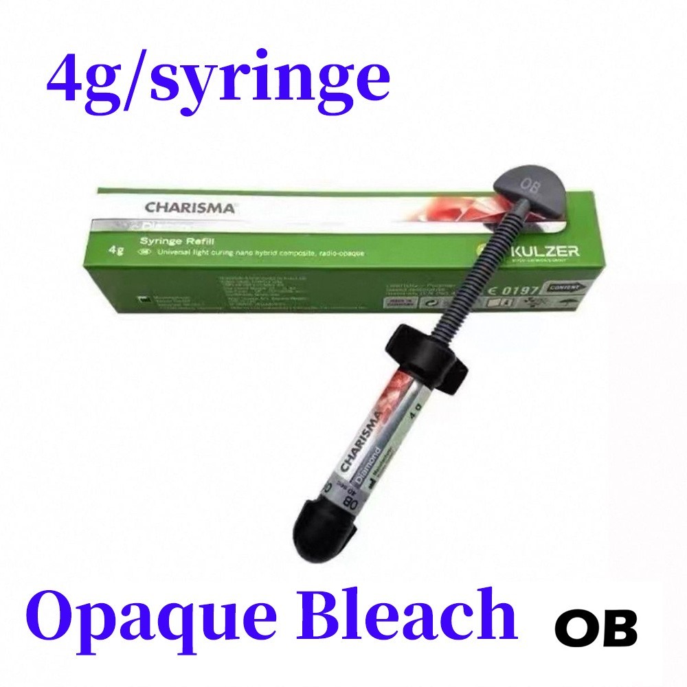 4g Dental KULZER CHARISMA Diamond OB Light Cure Composite Resin Super White