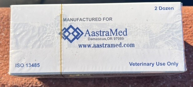 3/0 PDS/PDO Suture 48ct Veterinary Dental plastic surgery Polydioxanone