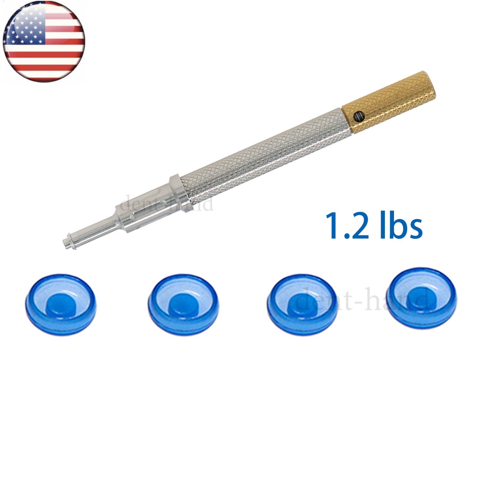 US Universal Overdenture Remove Core Tool Implant Retention Cap 1.2lbs Blue Set