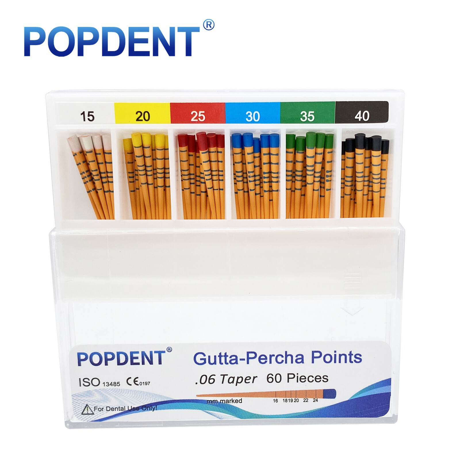 META Style Dental Endodontic Gutta Percha Points Root Canal Taper .02/.04 /.06
