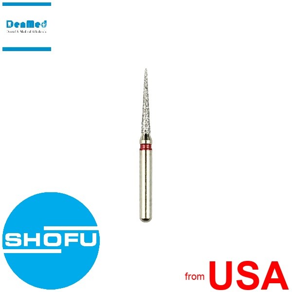 SHOFU FG Robot 0848F-1 Needle Grit Fine Length 8.0-1pk # 848F-1 470598