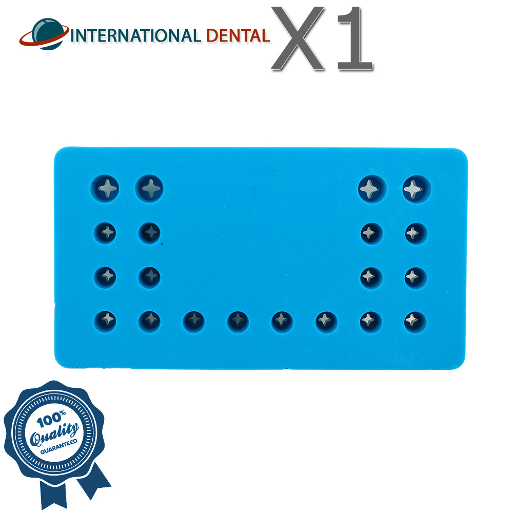 Dental GoWiz CarryAll Silicone Non-Slip Tray For Surg Instruments 70x130mm