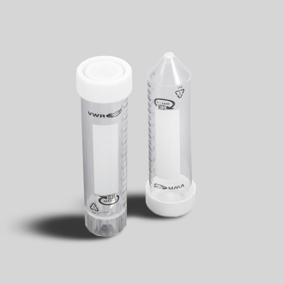 Basix 50ml Centrifuge Tubes, Non-Sterile, Fisher Scientific 14-955-239 – 500/Cs