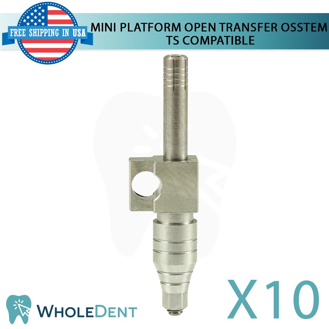 10x Mini Open Transfer Dental 2.1mm Osstem® TS Hiossen® ET Compatible Hex