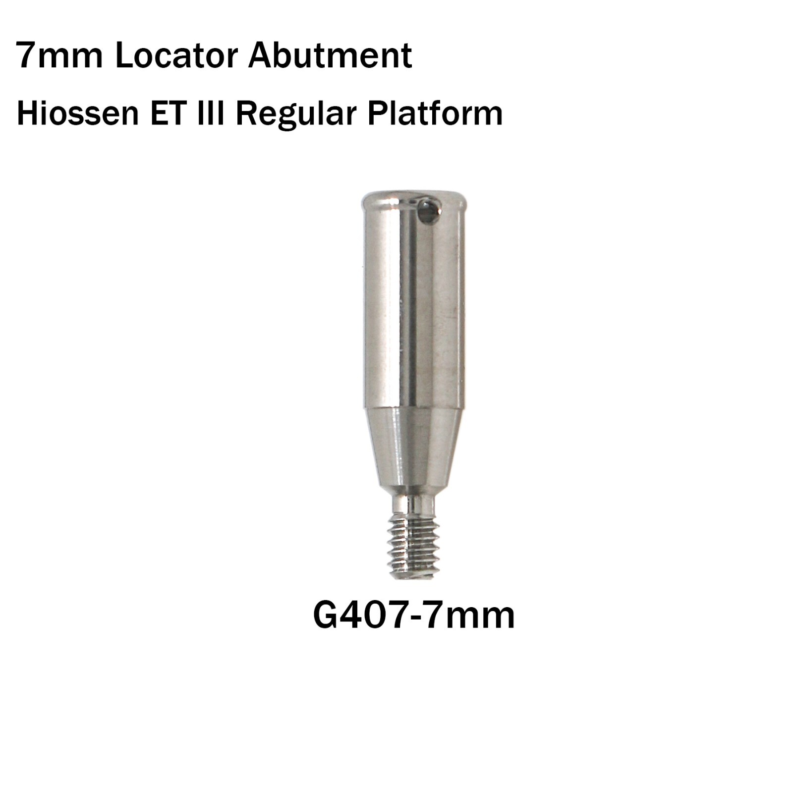 Dental Locat0r Attachments Abutment fits HIOSSEN Oss ET II/III SA Fixture M/R