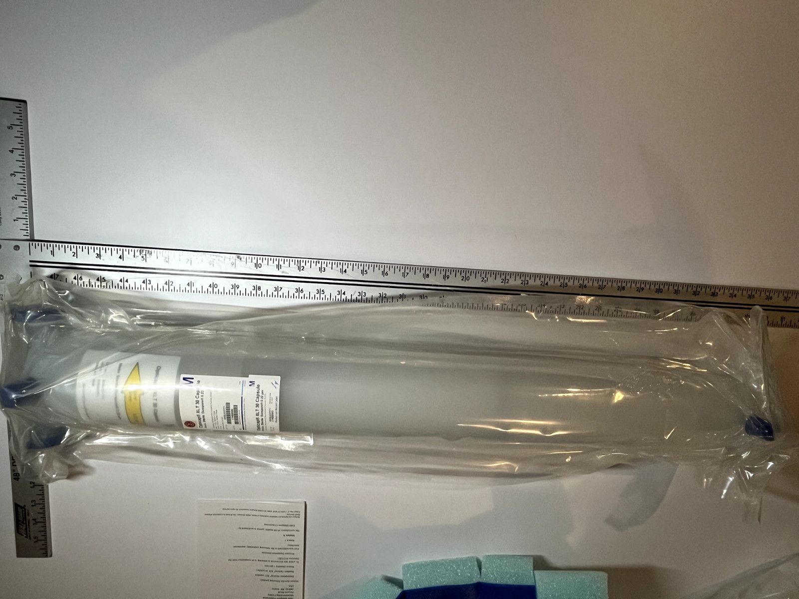 Millipore Opticap XLT 30 Capsule, KVGLS3TTT1, Durapore 0.22 μm, Expire 08/2023
