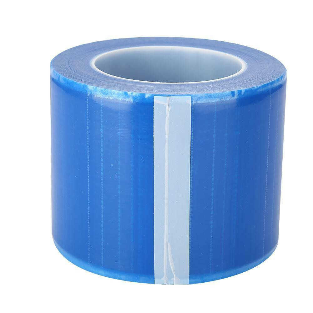 Dental High Quality Plastic Adhesive Lab Barrier Protecting Film Blue 1200 Sheet