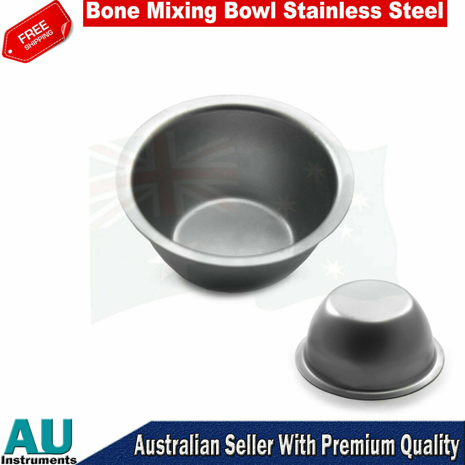 Dental Mixing Cup Bowl Amalgam Plastic Filling with Spoon Laboratory Instruments