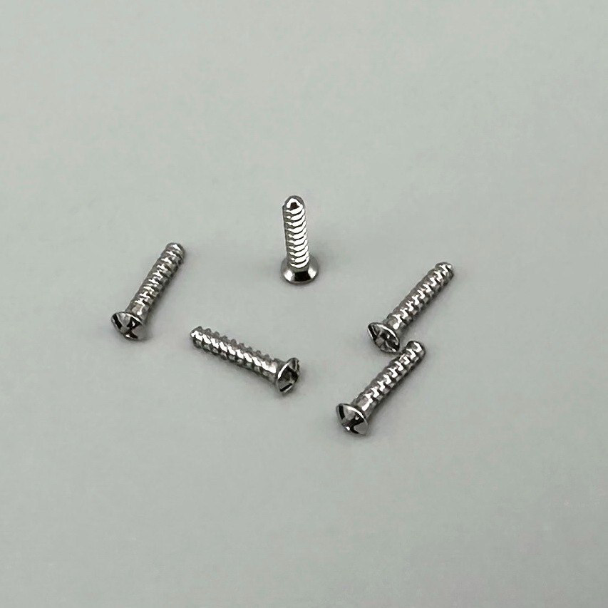 Dental GBR Thread Screw Membrane Silver Screw 1.5×4/1.5×8/1.5×10 Size