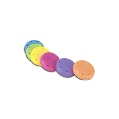 PLASDENT Small Round Bur Block-NEON YELLOW, Magnetic, 7 Burs Capacity, Di 423553