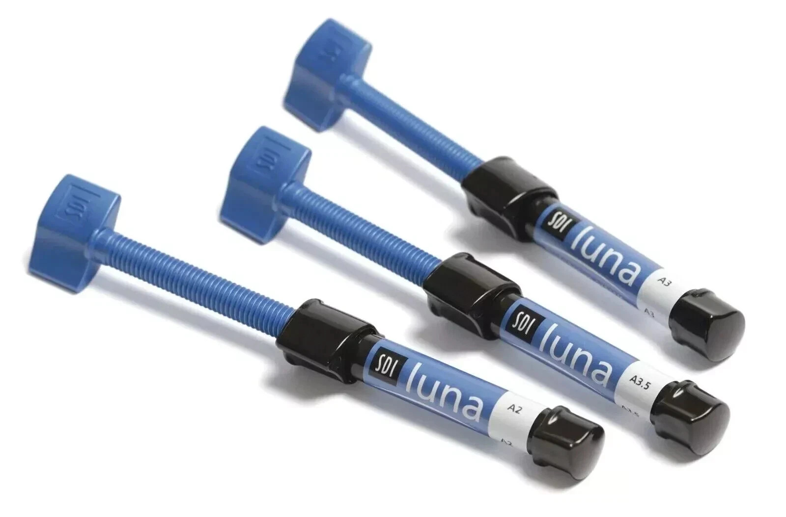 5 X Dental SDI LUNA Nano Hybrid Enamel Composite A1 , A2 , A3 and A3.5 Shade