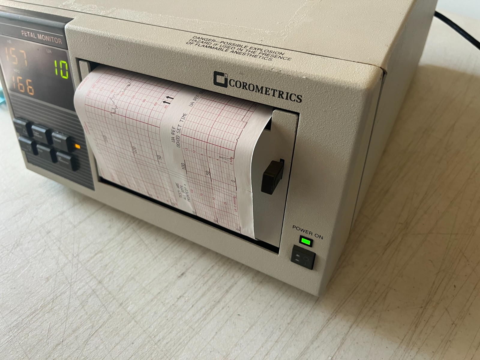 GE Corometrics 150 Fetal Monitor w/ Cables
