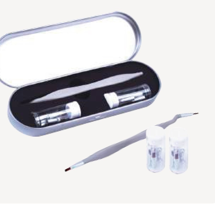 1 box Dental Brush Pen Replaceable Brushes Head Mini Micro Brush Tips Flat Tips