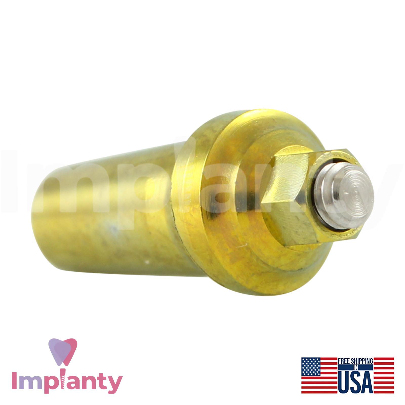 GDT Concave Anatomic Dental Titanium Prosthetics Kit Int Hex 2.42mm Connection