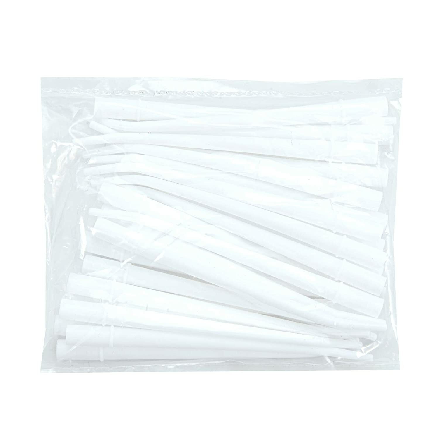 25PCS White Surgical Aspirator Tips Small size 1/8″ Dental Suction Tips