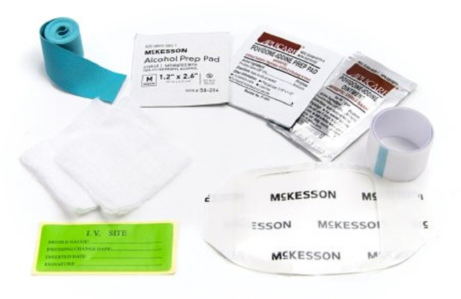 McKesson I.V. Start Kit Case of 50 (See Description for Contents)