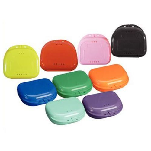 Chroma Retainer Box – Assorted Colors, 3-1/8″W x 3″L x 1″H, 12/Box