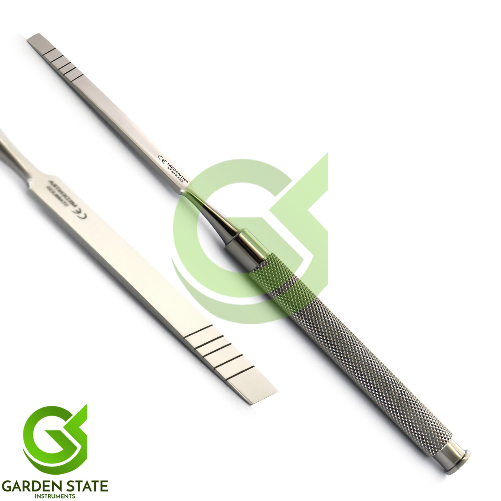 5 Pcs Implant Dental Bone Ridge Splitting Chisels Expansion Mead Mallet Hammer