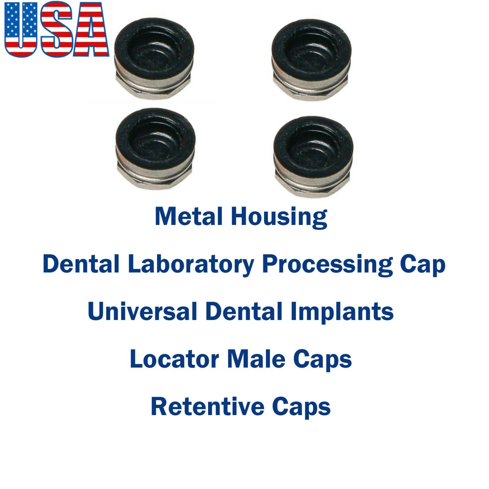 US Locator Abutments fits NOBEL Biocare Nobel Active Conical NP/RP GH=1.0-5.0mm