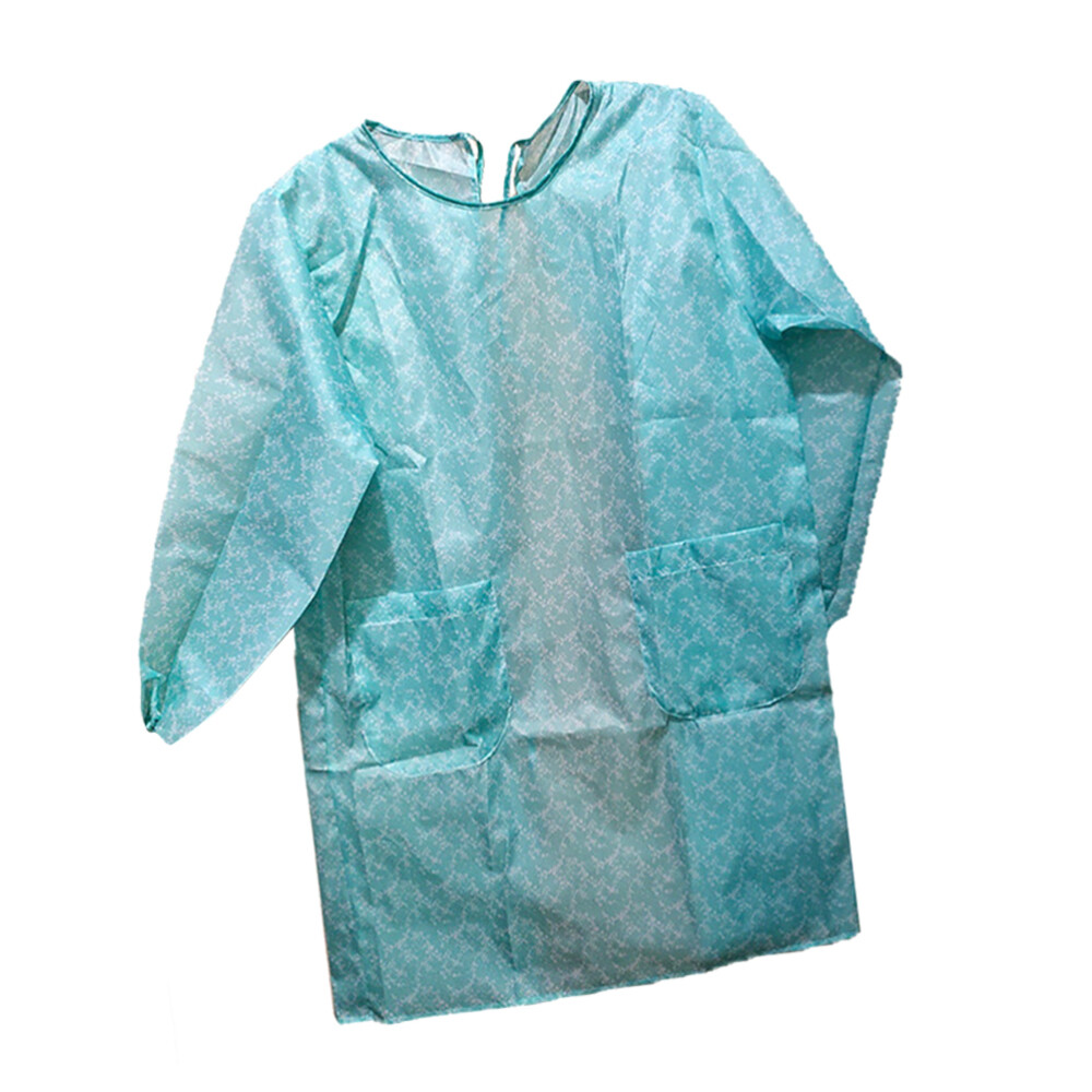 Smock Adult Long Sleeves Housework Hotel Apron with Household Waterproof Man