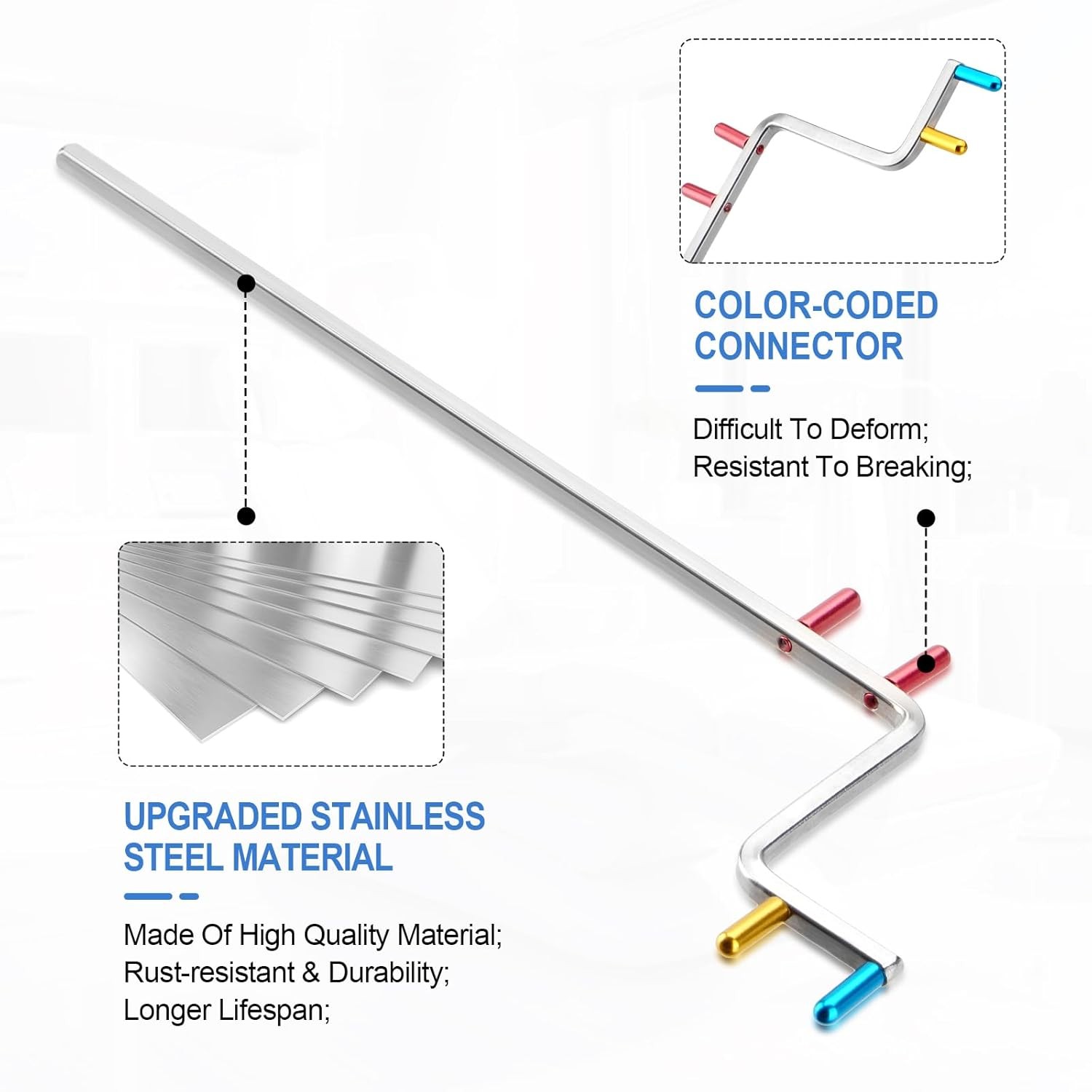 Universal Dental X-Ray Indicator Aligning Arms for Anterior/Posterior/Bitewing