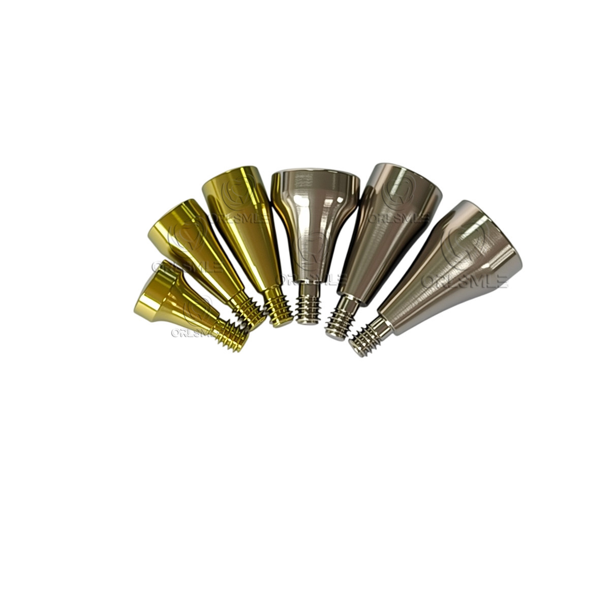 10pcs Hiossen Osstem TS compatible Healing abutment healing cap Mini Regular