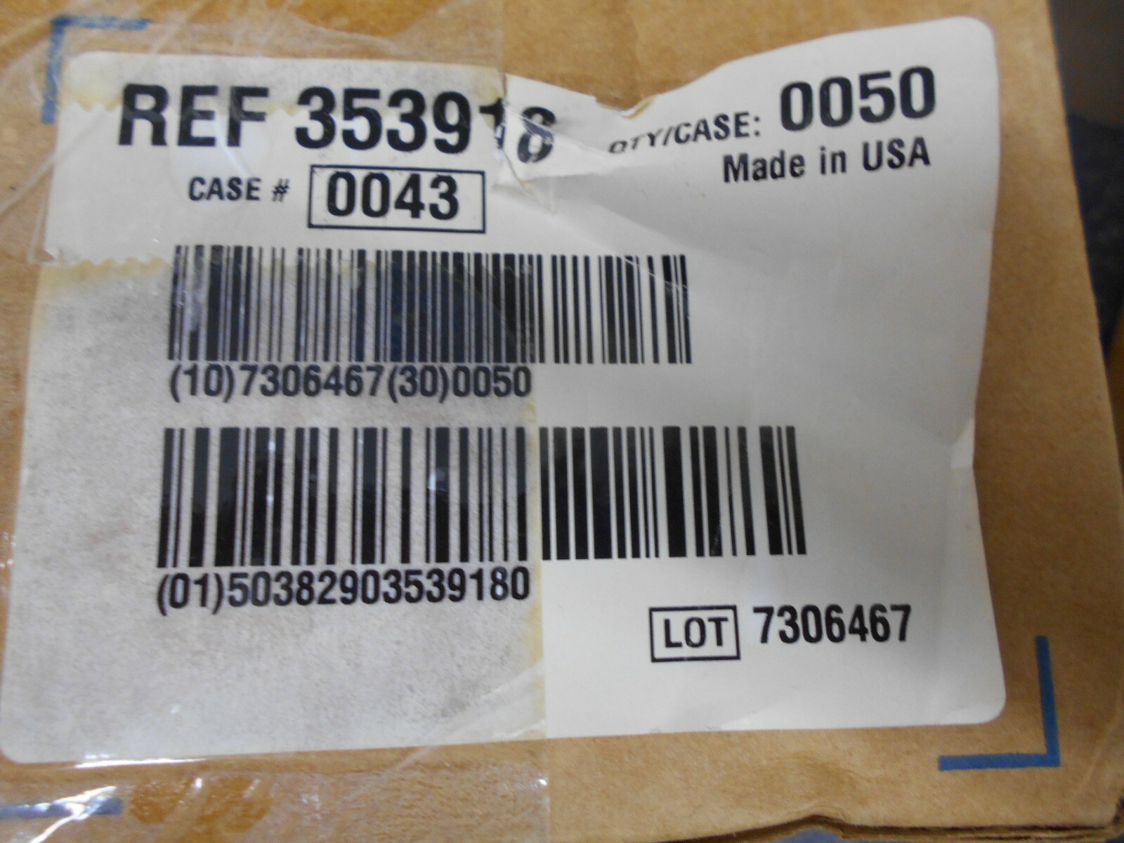 BECTON DICKINSON 353918 PRO BIND 96 WELL U BOTTOM ASSAY PLATE BOX OF 45
