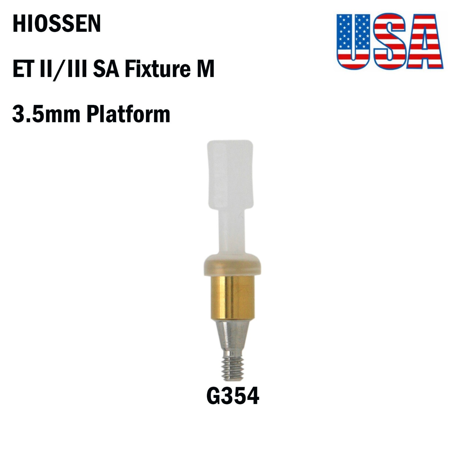 US Dental Locator Abutment Attachment Mini/R for HIOSSEN ET II/III SA Fixture