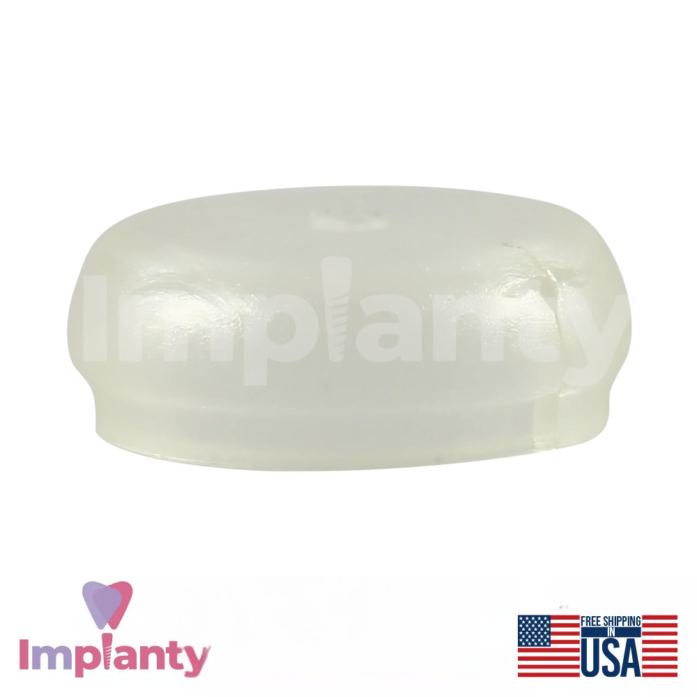 10x Dental Straight Lock Attachment Standard Silicone Set Conical Hex RP 2.65mm