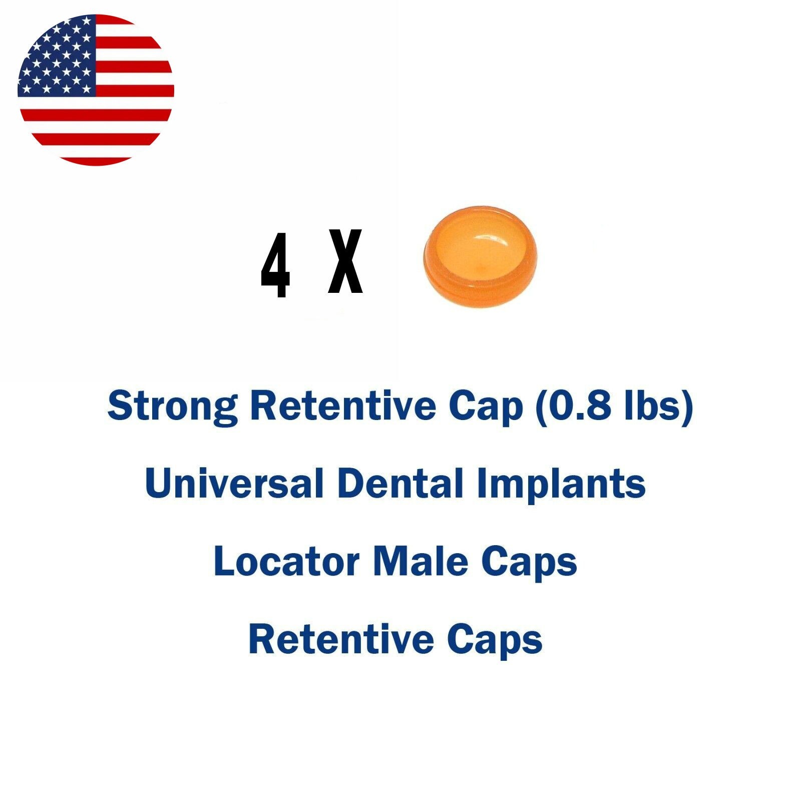 US Locator Attachment Abutment Regular for Hiossen ET Osstem TS Implants 1-7mm