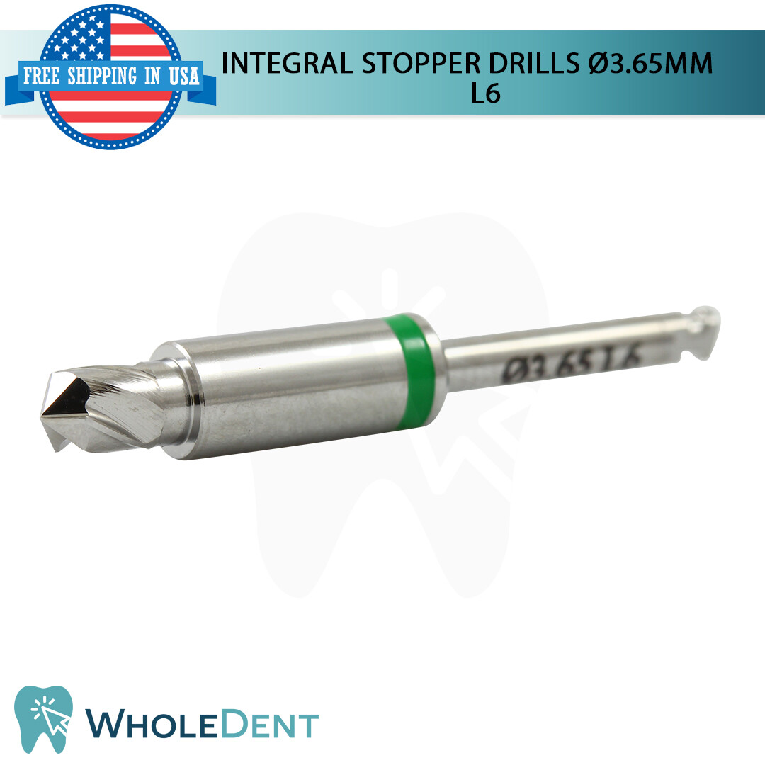 Surgical Integral Stopper Drill Ø3.65 External Irrigation Dental Implant