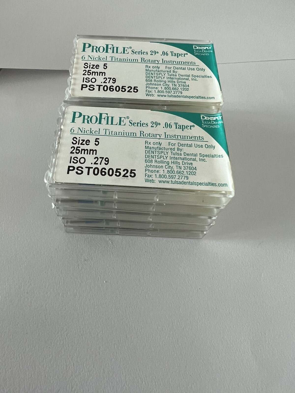 Dentsply Profile .06 Taper Size 5 25mm (x10packs)