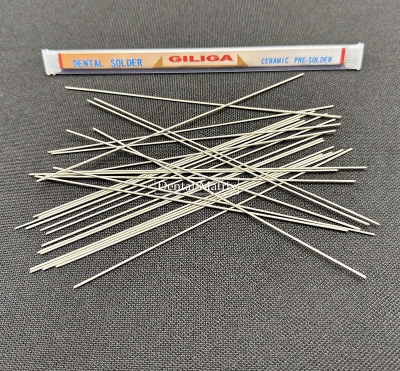 Dental Giliga Solder Nichrome High Temperature Welding Rod for PFM Soldering 28g