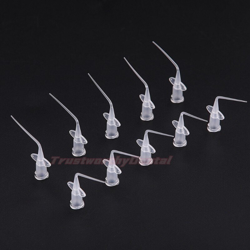 Dental Disposable Irrigation Tip Endo Root Canal Irrigator Tip Plastic Blue