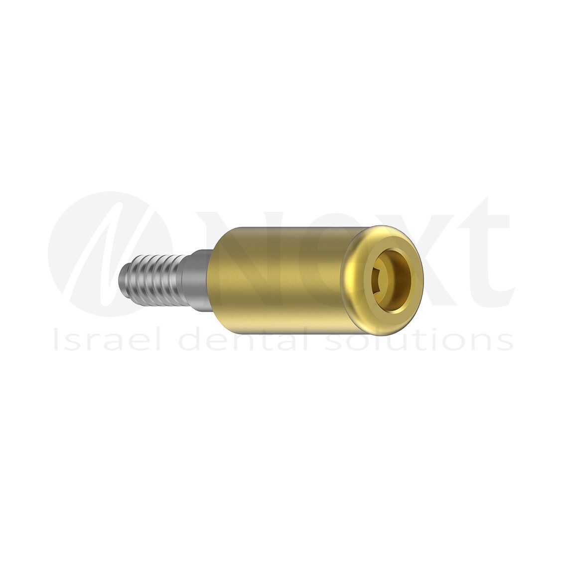 LOTx5 Flat abutment Fit 1-7 mm attachment internal hex