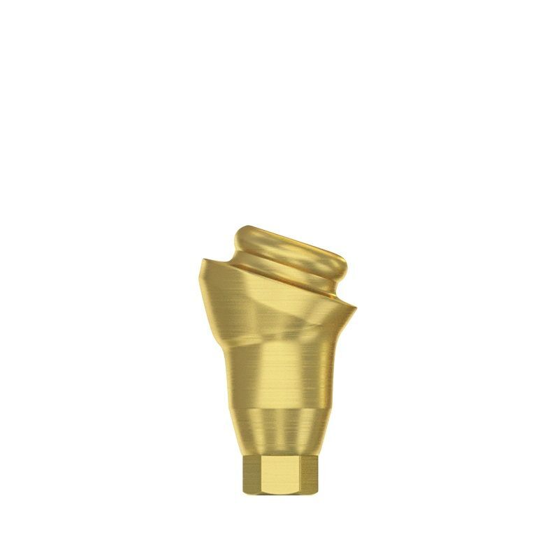 1x Prosthetic Kit Conical Loc-In Angulated 18° NP Attachment Abutment 4 Caps