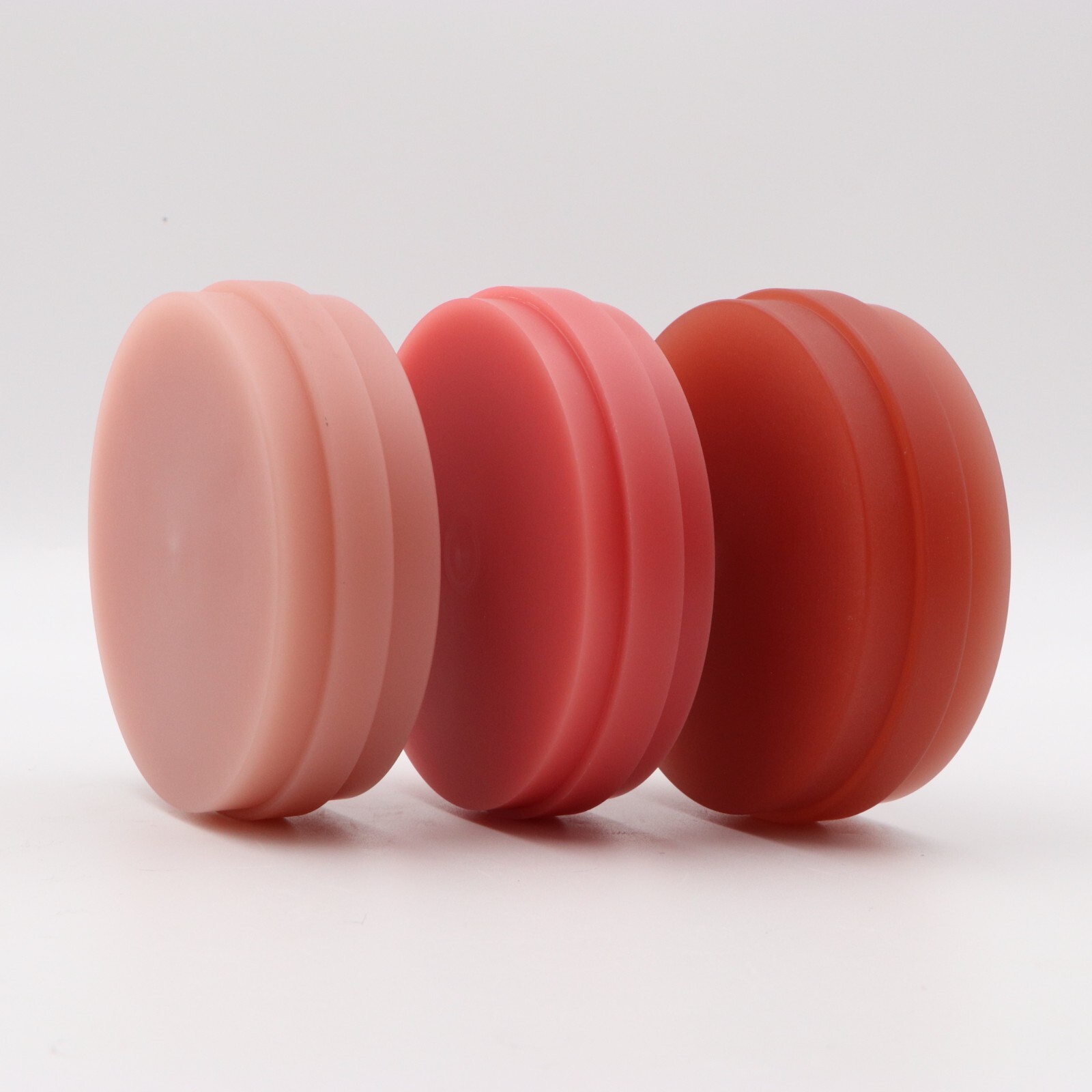 5pcs Dental Pink PMMA Disc with Bloodshot CAD/CAM Monochromatic PMMA Disc 98mm