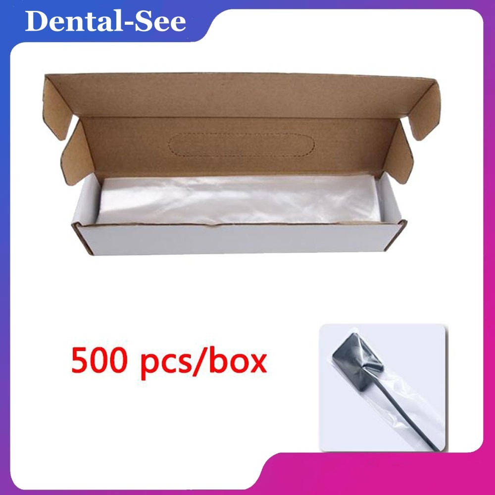  500Pcs/Box Dental Digital X-Ray Sensor Disposable Sensor Sleeves 2 Sizes