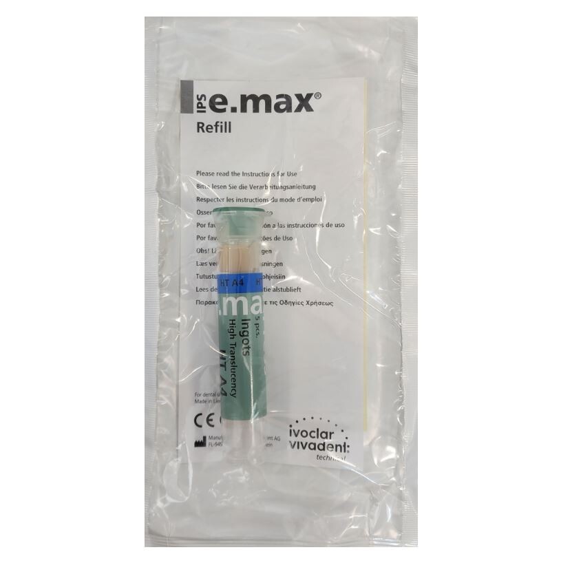 *5-Pieces* Ivoclar Vivadent IPS e.max Press Ingots HT A4 Refill 626324