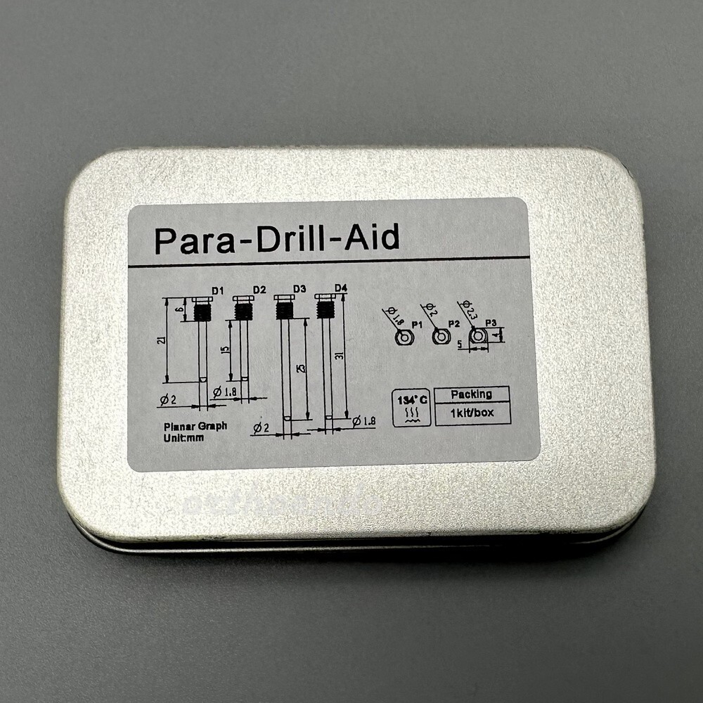 Parallel Implant Drill Guide Pins Dental ITI Para Drill Aid Position Sleeves Kit