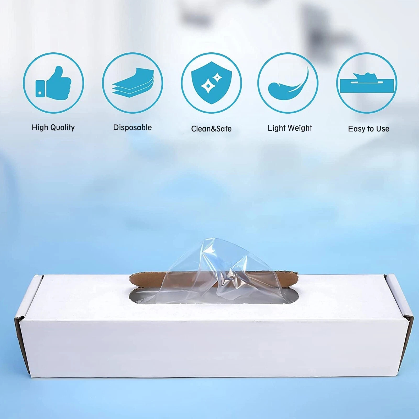 500pcs Disposable Dental Orthodontics X-Ray Sensor Sleeves Cover Protective Film