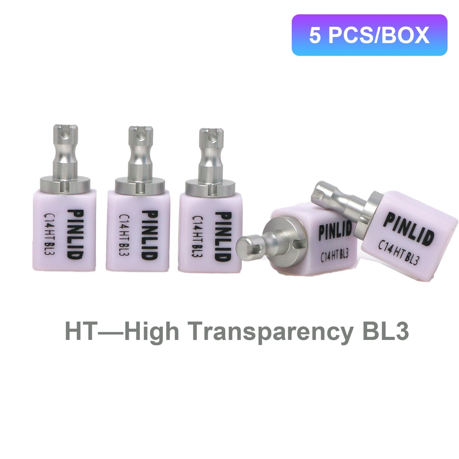 US C14 HT Transparency Glass Ceramic Lithium Disilicate CEREC Emax CAD CAM Block