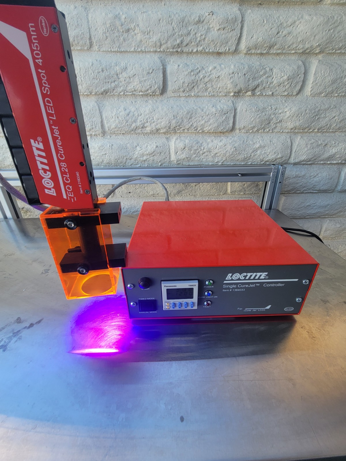 Loctite 2183340 CureJet 405 LED & 1364033 Controller Manual/Timer 85-264VAC 2.7A