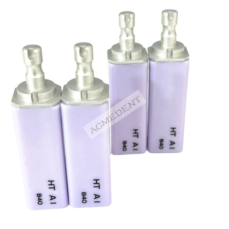 Dental Glass Ceramic Block CAD CAM B40 C14 Blocks Shade HT LT BL Fits MCXL