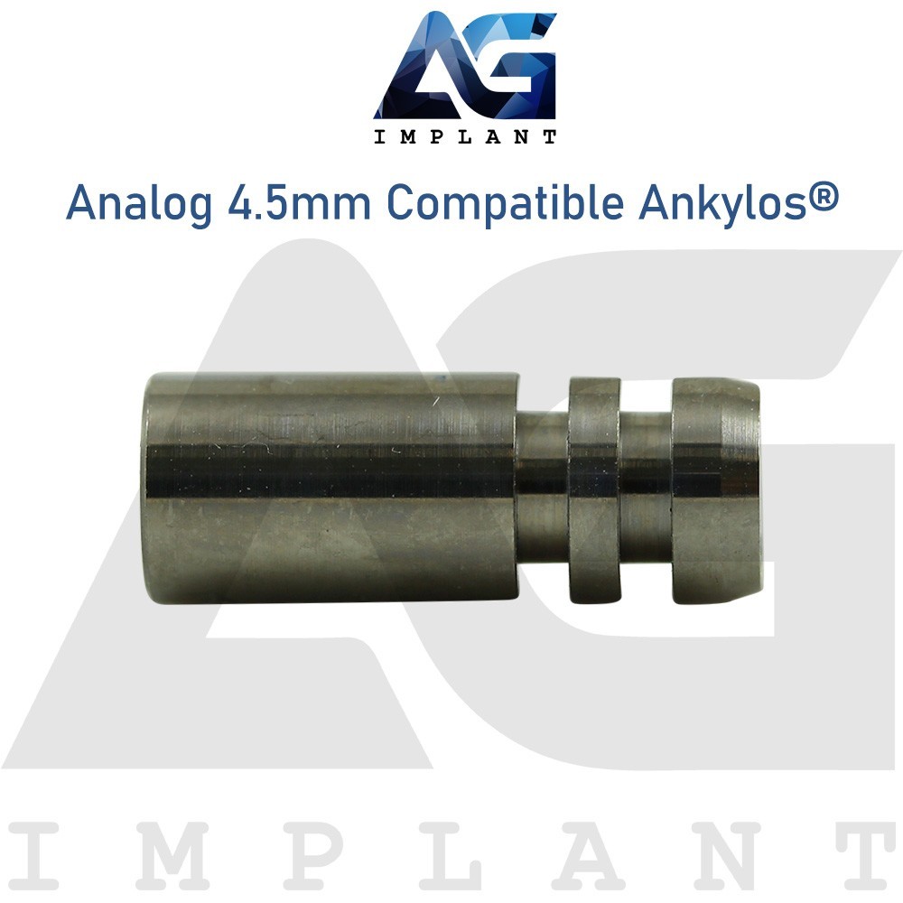 10 Fixture Analog Ankylos® Compatible – Ø4.5mm Platform Dental