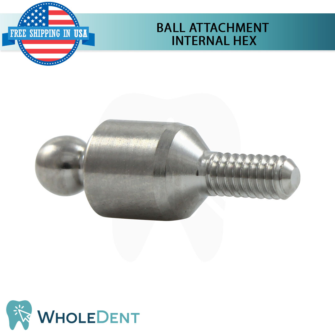 X1 Ball Overdenture Attachment Abutment Soft Silicone Cap Set Int Hex