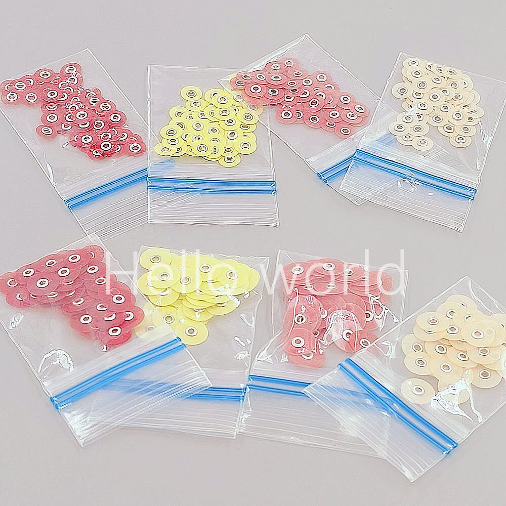 50 Pcs/Bag Dental Composite Finishing Polishing Discs 9.5/12.7mm Coarse/Mandrel
