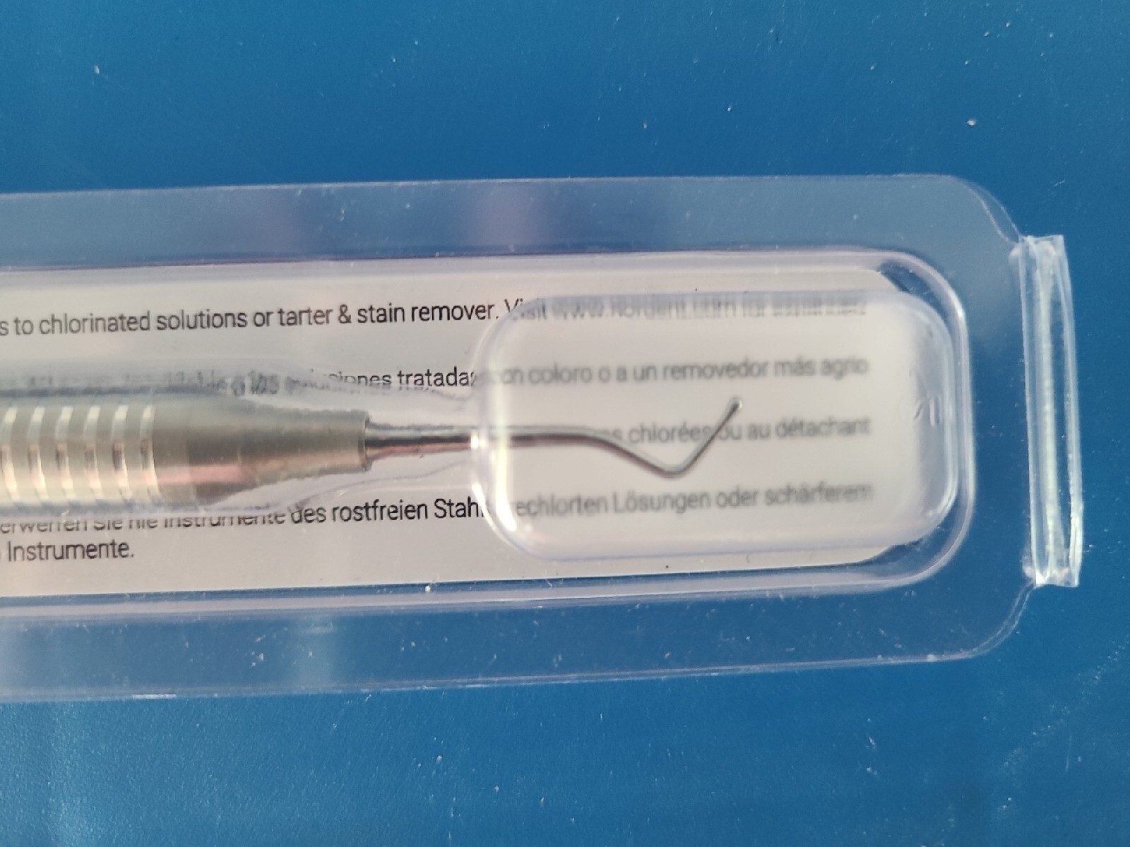 Nordent Excavator, DE, Spoon #1 (1.2 mm ), DuraLite Round Handle