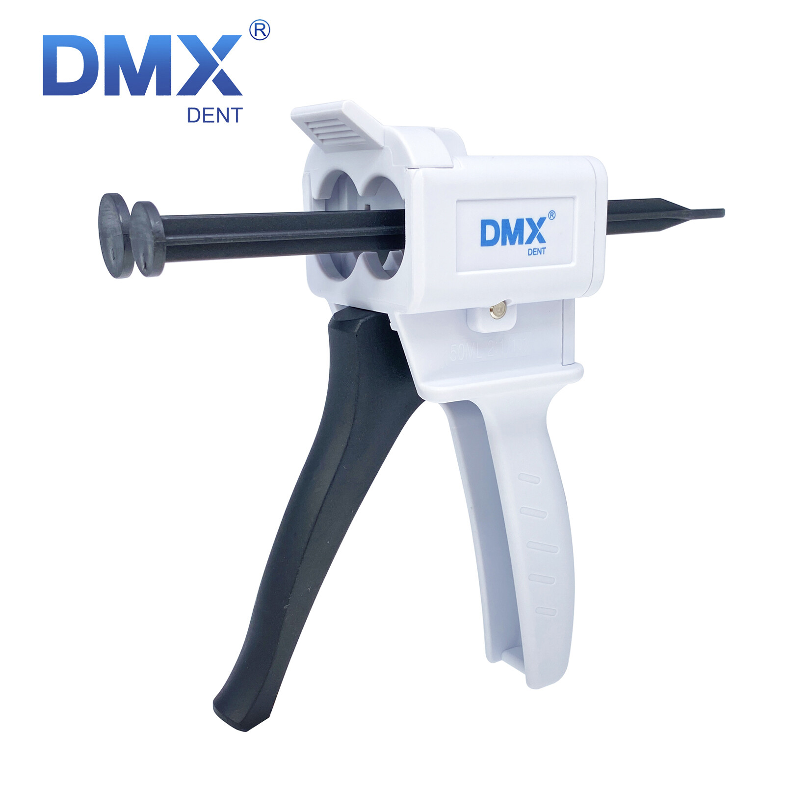 1:1/2:1&4:1/10:1 Dental Impression 50ml Mixing Dispenser Dispensing Caulking Gun